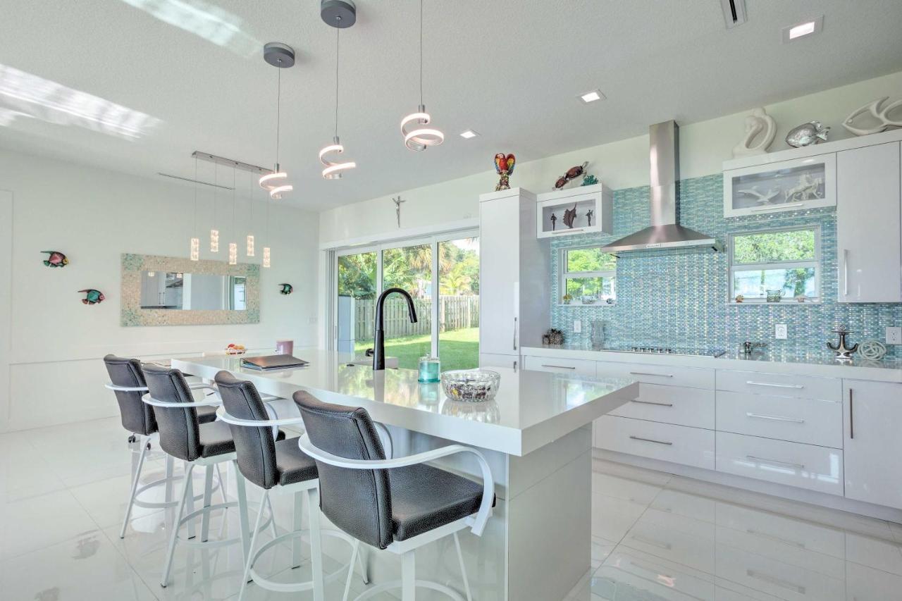 Sleek Fort Pierce Vacation Rental With Private Dock! Ngoại thất bức ảnh