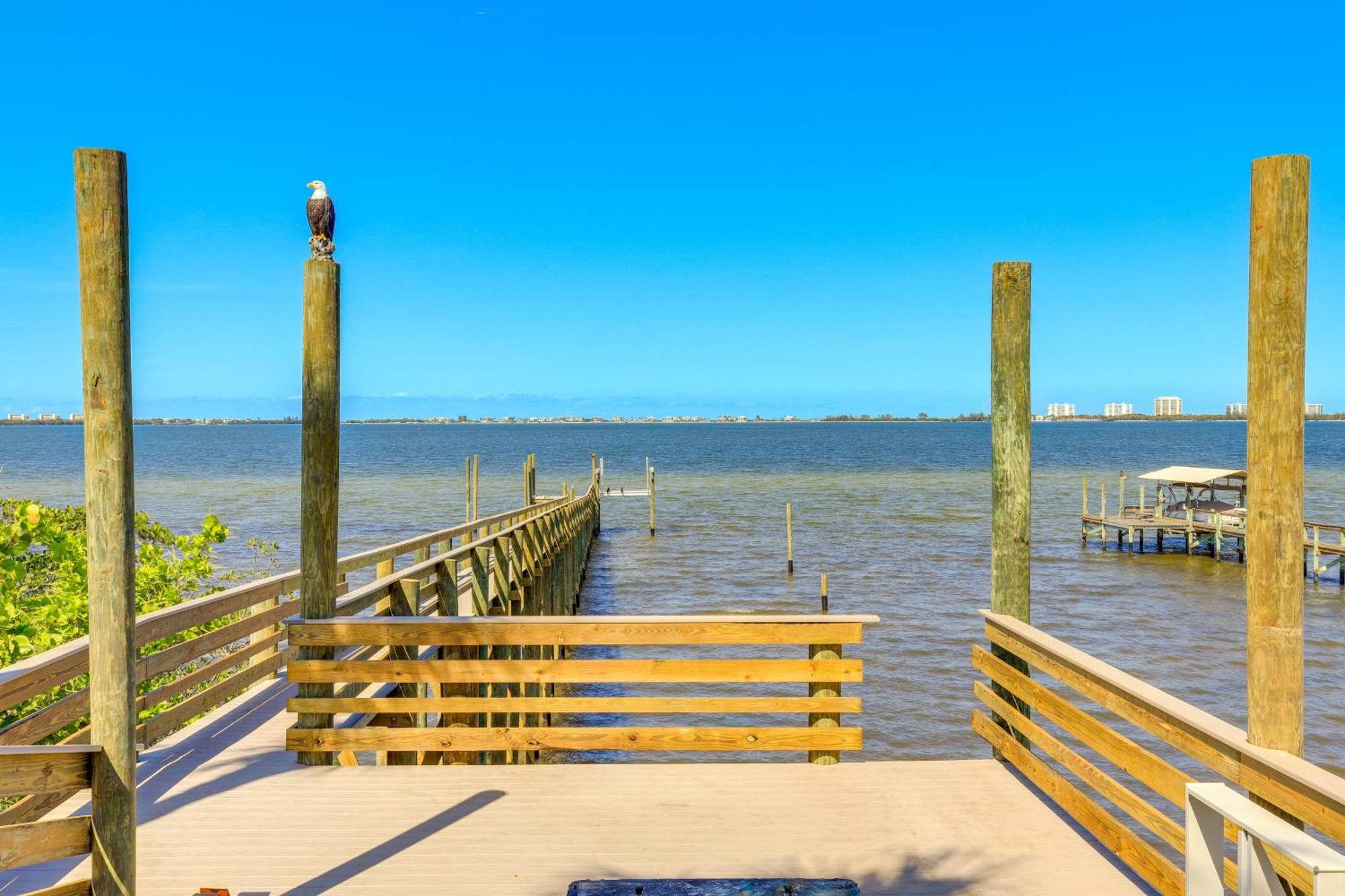 Sleek Fort Pierce Vacation Rental With Private Dock! Ngoại thất bức ảnh