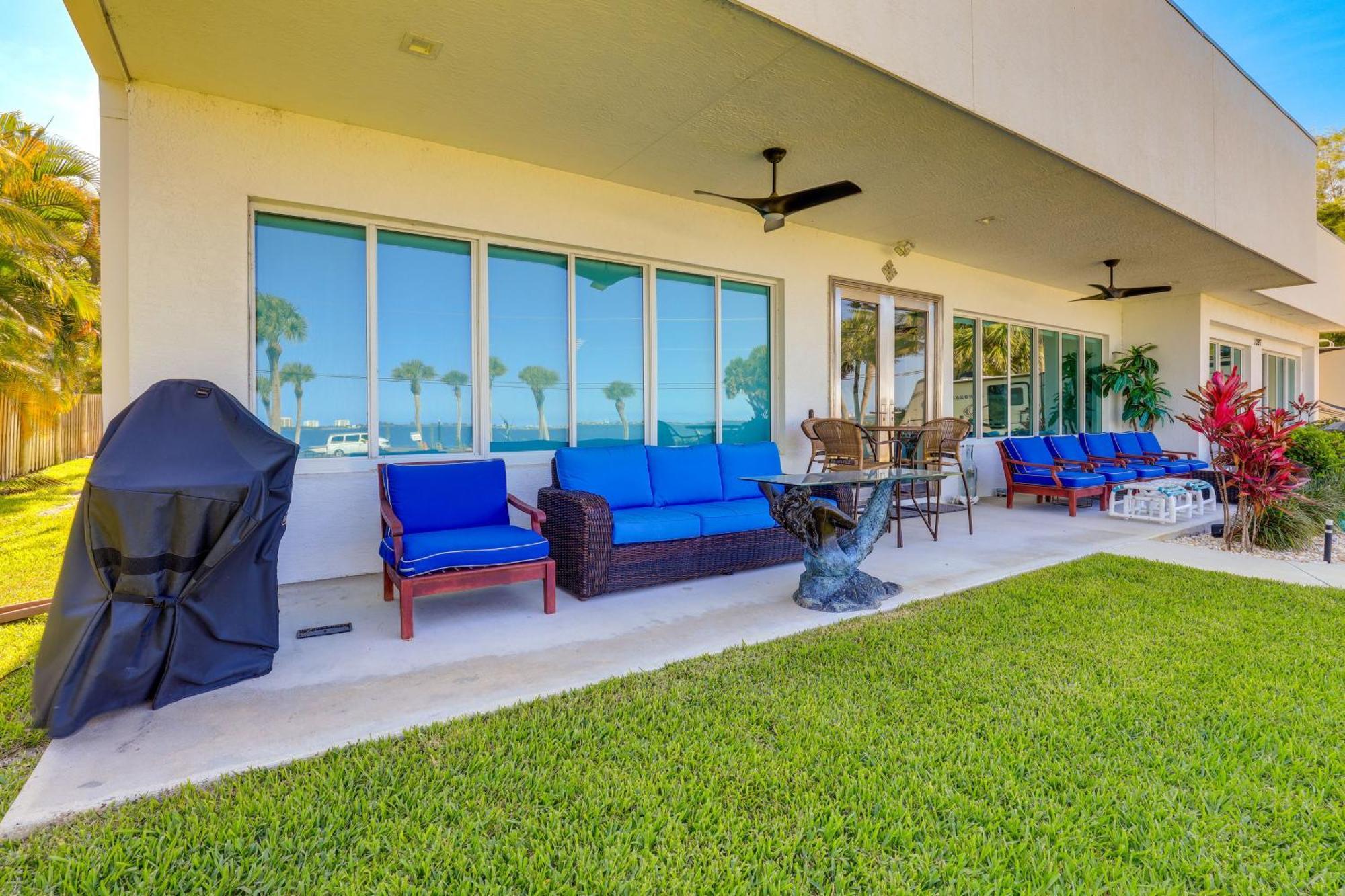 Sleek Fort Pierce Vacation Rental With Private Dock! Ngoại thất bức ảnh